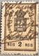 MACAU, 1907 ROYAL COAT OF ARMS INDUSTRIAL TAX STAMPS - 2 REIS.- PB#22 - Other & Unclassified