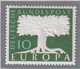 EUROPA CEPT 1957 GERMANIA MNH SERIE COMPLETA+ 10P CON FILIGRANA - 1957