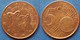 CYPRUS - 5 Euro Cents 2011 "two Mouflons" KM# 80 Euro Coinage (2008) - Edelweiss Coins - Chypre