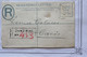 AX1 ZANZIBAR  BELLE LETTRE REGISTERED   1909  POUR CAIRO LE CAIRE EGYPTE  +AFFRANC. INTERESSANT - Zanzibar (...-1963)