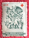 WW1-Vignette Propagande Patriotique-Nous Voulons Vaincre Nous Vainqu-Guerre 1914/18-☛Errinophilie-☛Croix Rouge Militaire - Red Cross