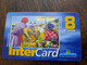 ST MARTIN  INTERCARD  / MARKET    8 EURO /   INTER 85/ USED  CARD    ** 10184 ** - Antille (Francesi)