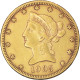 Monnaie, États-Unis, Coronet Head, $10, Eagle, 1905, U.S. Mint, San Francisco - 10$ - Eagle - 1866-1907: Coronet Head