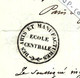 1844 ATTESTATION ECOLE CENTRALE  ARTS ET MANUFACTURE PARIS 2 Sign. Au Nom De Jacques Grun Ingénieur à Guebwiller Alsace - Historische Documenten