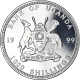 Monnaie, Ouganda, New Euro - Austria 2 Cents, 1000 Shillings, 1999, FDC - Oeganda
