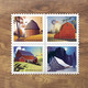 US 2021, Barns Postcard Stamps, Sheet Of 20 Forever Stamps, LUXE MNH** - Feuilles Complètes