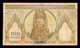 Nueva Caledonia New Caledonie 100 Francs 1937-1967 Pick 42e BC- G - Numea (Nueva Caledonia 1873-1985)