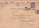 A16428  -   MILITARY LETTER POSTAL STATIONERY KING MICHAEL 10 LEI CENZURAT CONSTANTA USED 1941 - World War 2 Letters
