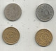 Monnaie , Allemagne , 10 Pfennig , 1871 ,1929 , 1930 ,1940, LOT DE 4 MONNAIES - Sonstige & Ohne Zuordnung