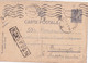 A16471 - MILITARY LETTER POSTAL STATIONERY ROMANIA  CENZORED CONSTANTA 14  KING MICHAEL 10 LEI 1942  POST CARD USED - World War 2 Letters