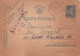 A16460 - MILITARY LETTER  POSTAL STATIONERY CENZORED CAMPULUNG MUSCEL  KING MICHAEL 4 LEI 1941 - Cartas De La Segunda Guerra Mundial