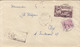 IOVR OVERPRINT REVENUE STAMP, KING MICHAEL, CONSTANTA HARBOUR, SHIP, STAMPS ON REGISTERED COVER, 1948, ROMANIA - Steuermarken