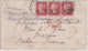 1879 - GB - RARES PLANCHES "216" X3 Sur ENVELOPPE BRIDGWATER => MACAU (MEDOC) - Covers & Documents