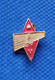 Official Badge Pin Brooche Albania Volleyball Federation Association - Volleybal