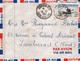 7693 LETTRE Par Avion ABIDJAN COTE  D IVOIRE Pour LAMBERSART Nord 59  13 11 1957 - Lettres & Documents