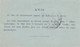 FRANKREICH 1902 - Carte Pneumatique Fermee Mit 50 F? Telegraphe Ganzsache Gel.v.Paris > ? .. - Covers & Documents