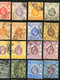 HONG KONG 1912\1921 KING GEORGE V X 34 STAMPS, WITH SOME GOOD HIGH VALUES - Oblitérés