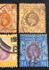 Delcampe - HONG KONG 1912\1921 KING GEORGE V X 34 STAMPS, WITH SOME GOOD HIGH VALUES - Used Stamps