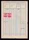 37/049 --  Collection OVERIJSE - Borderel Van Storting Der Posterijen - Paire TP Lunettes Marchand OVERIJSE 1958 - Post Office Leaflets
