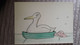 Tomi Ungerer 1983 Cartoon 172/10 Barque Canard Nageur - Ungerer