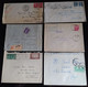 Lot 6 Lettres / Enveloppes Diverses Périodes / Toutes Scannées Pour Détails - Colecciones & Series