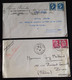 Lot 6 Lettres / Enveloppes Diverses Périodes / Toutes Scannées Pour Détails - Colecciones & Series