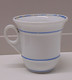 Delcampe - *TRES GRAND BRULOT TASSE PORCELAINE EPAISSE XIXe Monogramme BL J Levasseur  E - Tazze