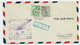 MACAU 5A+3P  LETTRE COVER AIR MAIL FIRST FLIGHT ASIA MACAU 28.IV .1937 TO USA - Posta Aerea