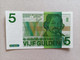 Billete De Holanda De 5 Gulden, Año 1973, UNC - [3] Ministerie Van Oorlog Issues