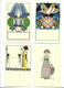 ILLUSTRATEUR - WIENER WERKSTAETTE - Encart 12 Cp Retirage 1986 Fascicule Explicatif  Trés Bon état Voir Scan - Autres & Non Classés