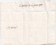 28675# TARTAS Lenain 5A L5A 30x6mm LETTRE SANS TEXTE Datée Du 20 Juillet 1782 LANDES Pour BAYONNE PYRENEES ATLANTIQUES - 1701-1800: Précurseurs XVIII