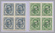 LUXEMBOURG - G.D. William IV OFFICIALS  - 25c & 37½c Blocks Of 4 - Mint Never Hinged - 1906 Wilhelm IV.