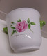 Delcampe - *POT RAFRAICHISSOIR CACHE POT PORCELAINE ALLEMANDE Fleurs ROSIERS Redouté   E - Altri & Non Classificati