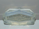 *CENDRIER VERRE OPALESCENT SIGNE ASTROLOGIQUE SAGITTAIRE COLLECTION DECO XXe  E - Verre