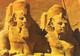 TEMPLE OF RAMSES II, ABOU SIMBEL, EGYPT. USED POSTCARD Lg3 - Temples D'Abou Simbel