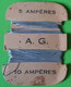 Delcampe - Lot 3 Anciens Appareils ÉLECTRIQUE Support FUSIBLE Bakélite Et RECHARGE Fil 2.5 5 Et 10 Ampères - Vers 1940 - Altri Apparecchi