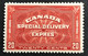 CANADA 1930 - NEUF*/MH - YT 4 - Mi 156 - SC E4 - SG S6 - LUXE - Special Delivery