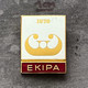 Badge Pin ZN011774 - Ice Skating Yugoslavia Slovenia World Championships Ljubljana 1970 EKIPA - Skating (Figure)