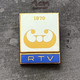 Badge Pin ZN011778 - Ice Skating Yugoslavia Slovenia World Championships Ljubljana 1970 RTV - Patinage Artistique