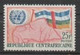 République Centrafricaine N°14**, 15**, 19**, Carte Du Pays - Centraal-Afrikaanse Republiek