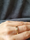 Delcampe - Gold Ring With Cubic Zirconia - Ring