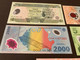 8 X Uncirculated Polymer Banknotes, Inc. China, Fiji, New Guinea, Indonesia And More. - Autres - Asie