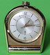 Réveil De Voyage JAEGER LECOULTRE Mémovox - Pendulette De Bureau - Alarme - Montre Mouvement Mécanique - Vers 1960 - Alarm Clocks
