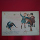 PUB SOUVENIR DE LA BELLE JARDINIERE LES RONDES ENFANTINES - Werbepostkarten