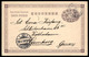 JAPAN(1900) German Club In Yokohama. Lovely 4 Sen Postal Card With Color Illustration On Back. - Enveloppes