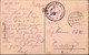 !  Cpa, Ansichtskarte Nieuport Bains, Nieuwport, 22.12.1914, Feldpost, 1. Weltkrieg, Fishing - Nieuwpoort