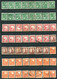 New Zealand 1935-42 Pictorials Used Collection - Single & Multiple Wmks., Various Perfs. Etc. (Some Faults) - Used Stamps