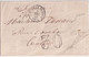 1863 - CORPS EXPEDITIONNAIRE DU MEXIQUE ! - ENVELOPPE Avec TAXE TAMPON 30 => TOULON (VAR) - Army Postmarks (before 1900)