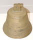 *BELLE ANCIENNE GRANDE CLOCHE BRONZE BELL PORTE D'ENTREE SONNETTE DECO CHALET    E - Bells