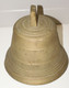 *BELLE ANCIENNE GRANDE CLOCHE BRONZE BELL PORTE D'ENTREE SONNETTE DECO CHALET    E - Cloches